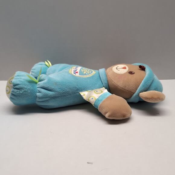 Fisher Price Blue Baby’s 1st First Bear Plush Stuffed Toy Rattle Lovey Doll - Picture 3 of 7